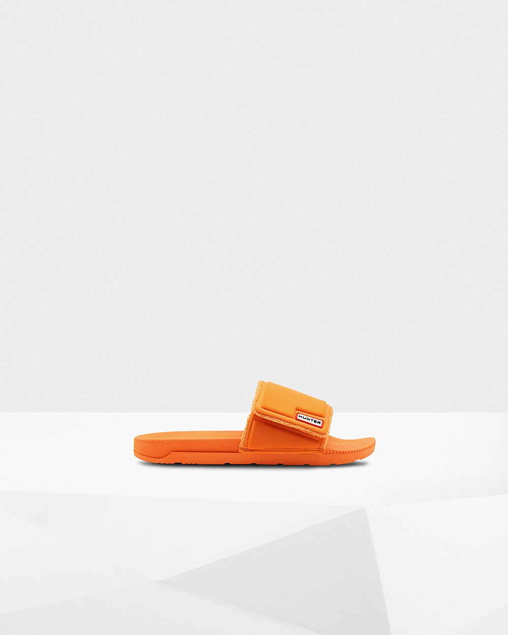 Mens Slides - Hunter Original Adjustable (65OBNAXCH) - Orange